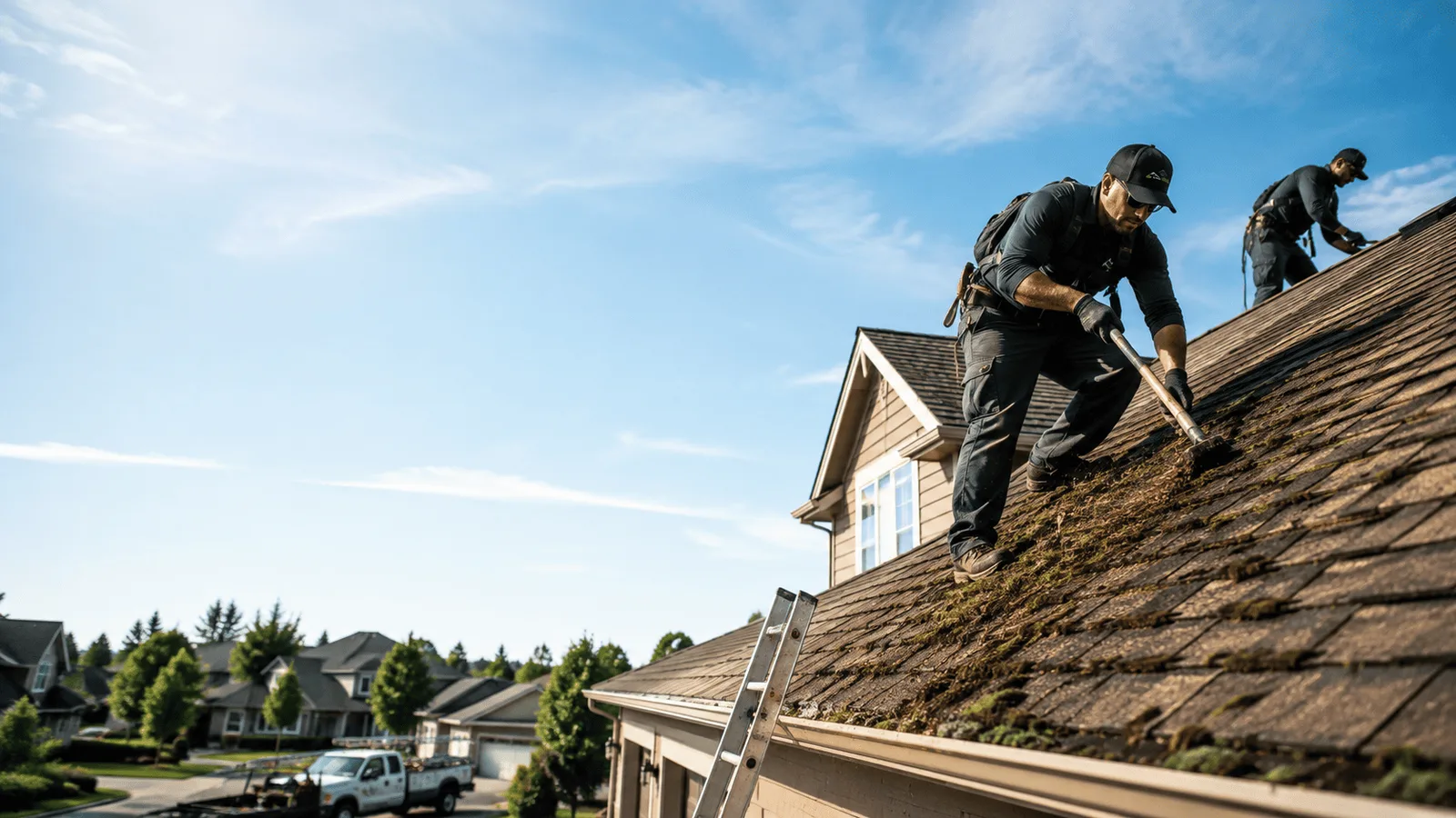 Roof Moss Removal in Vado, NM near me